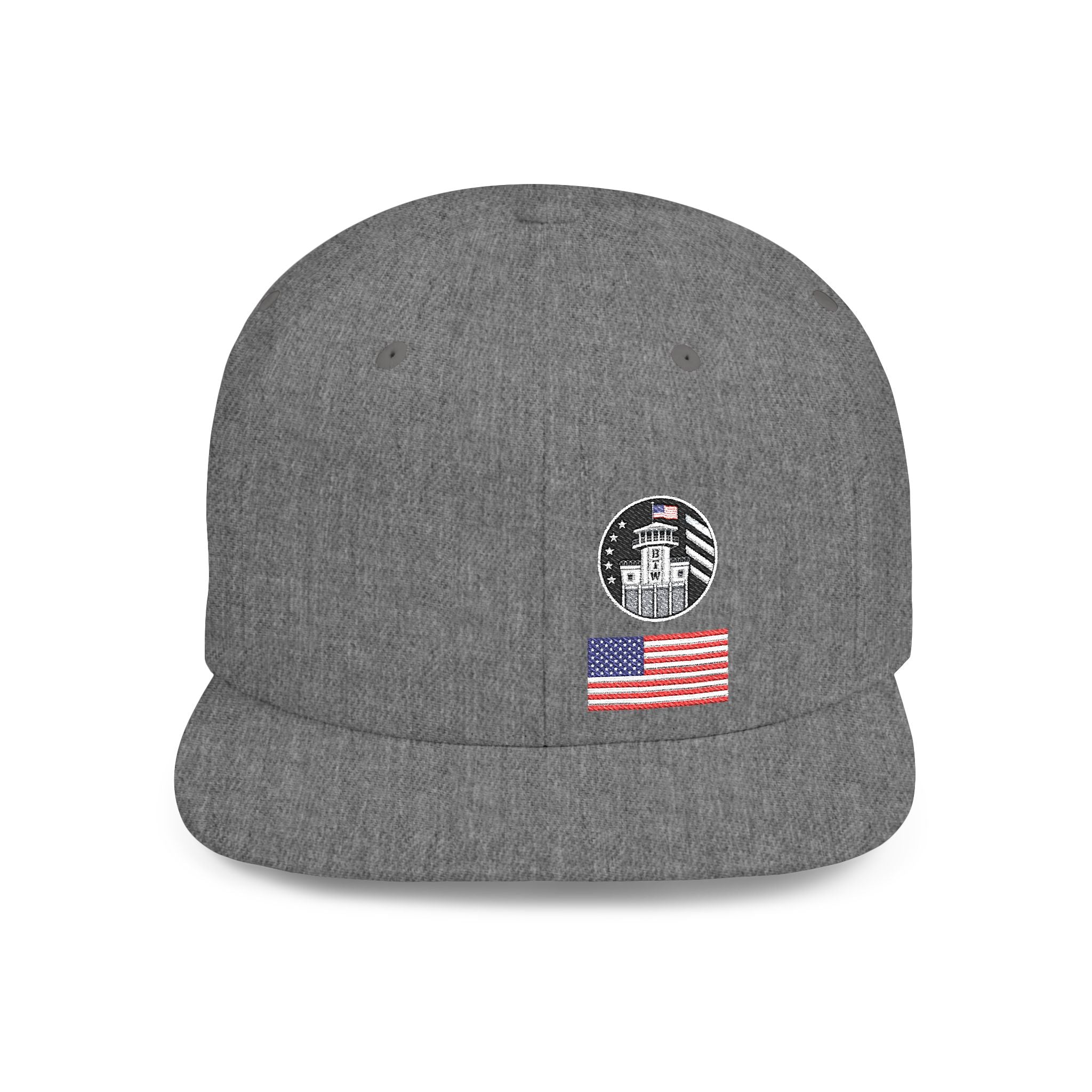 SNAPBACK MINIMAL HAT — BLK