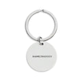 Stainless Steel Round Keychain (Engraving)