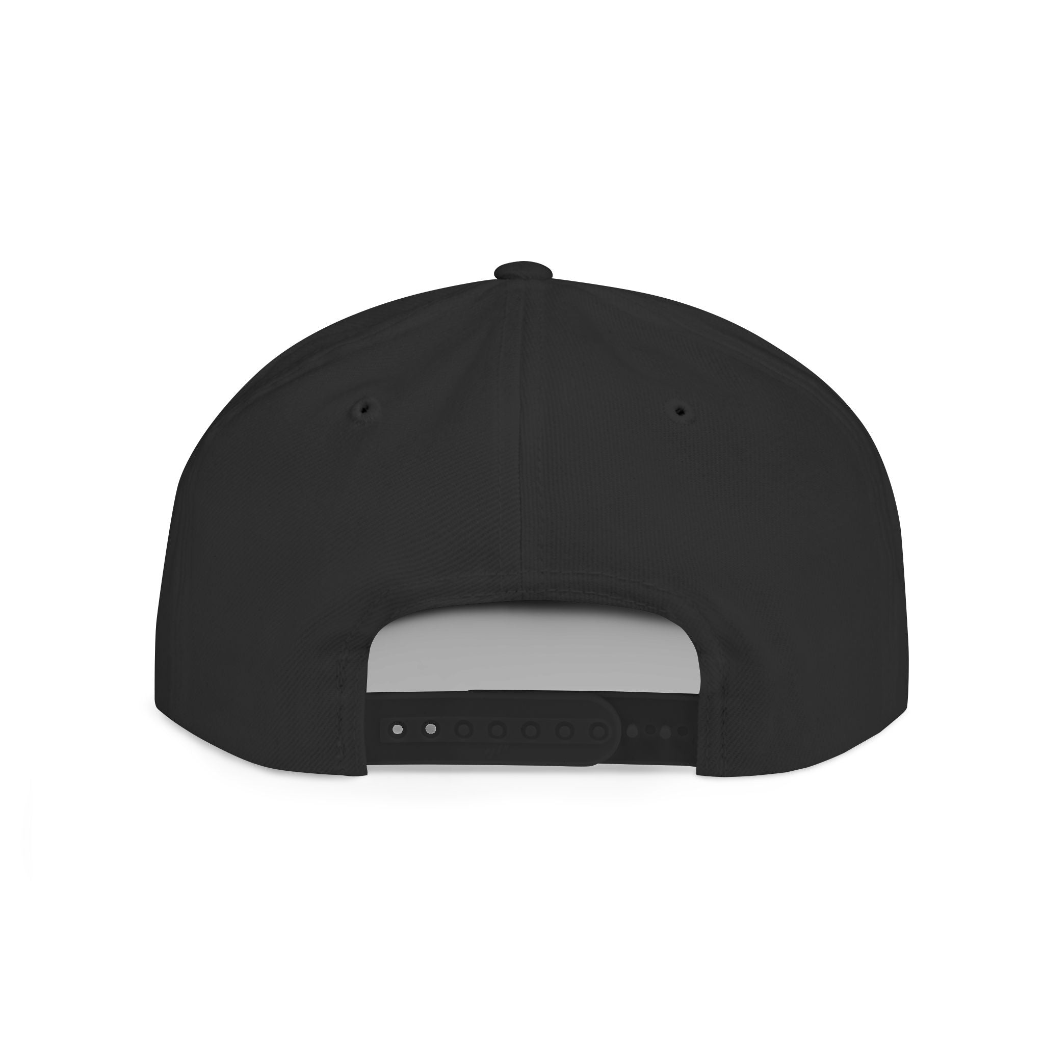 SNAPBACK MINIMAL HAT — BLK