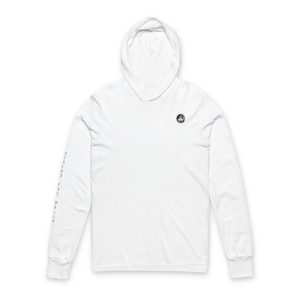 HOODED LONG SLEEVE GYM SHIRT