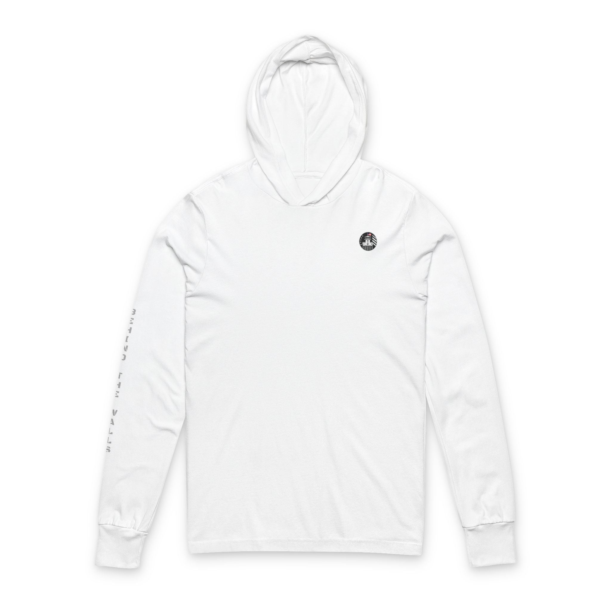 HOODED LONG SLEEVE GYM SHIRT