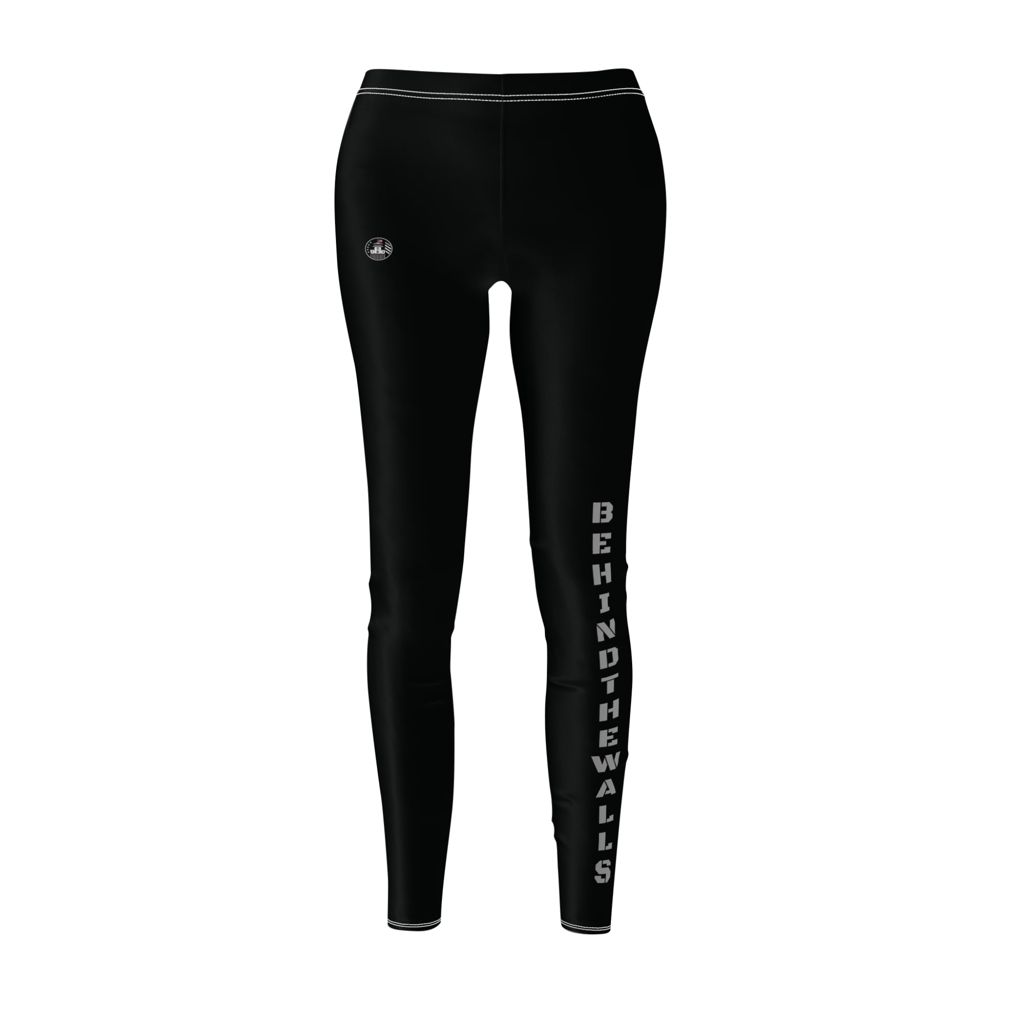 Women’s slim fit leggings — BLK W/BTW