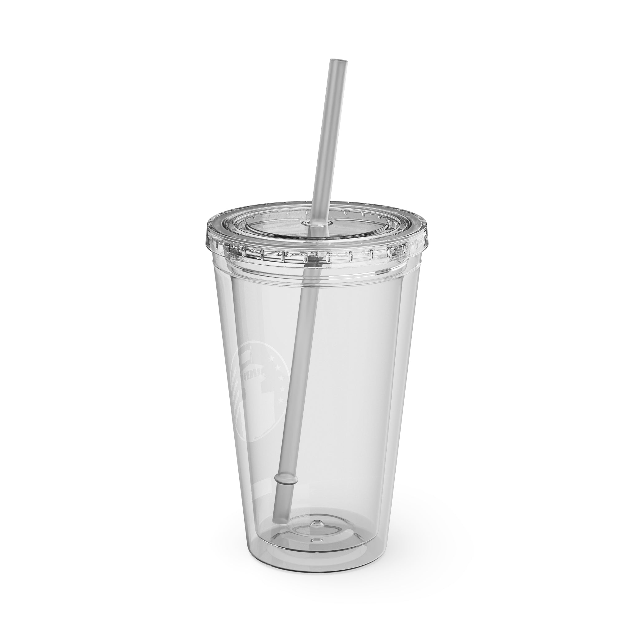 BTW — Tumbler with Straw, 16oz