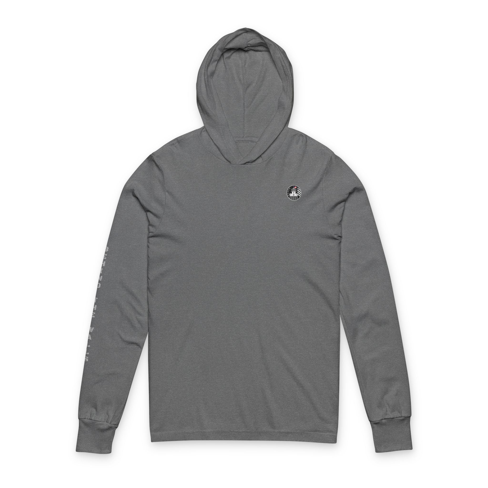 HOODED LONG SLEEVE GYM SHIRT