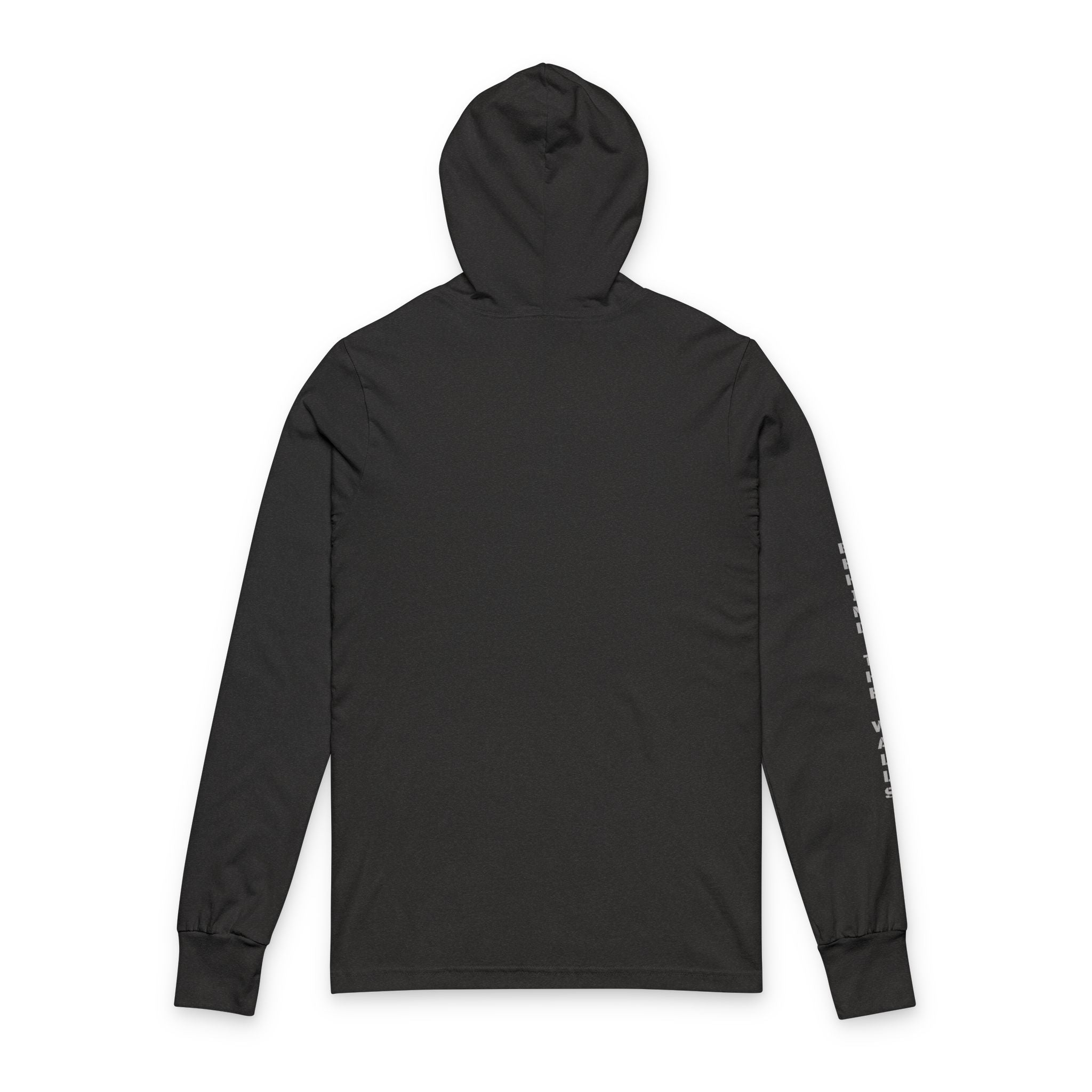 HOODED LONG SLEEVE GYM SHIRT