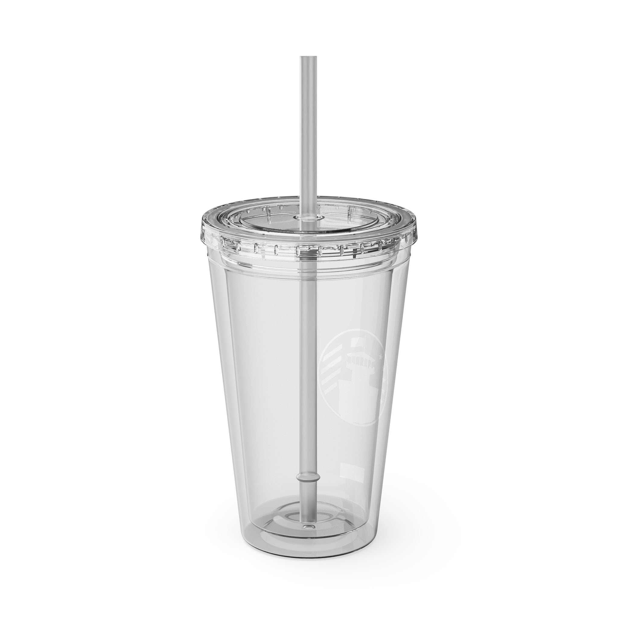 BTW — Tumbler with Straw, 16oz