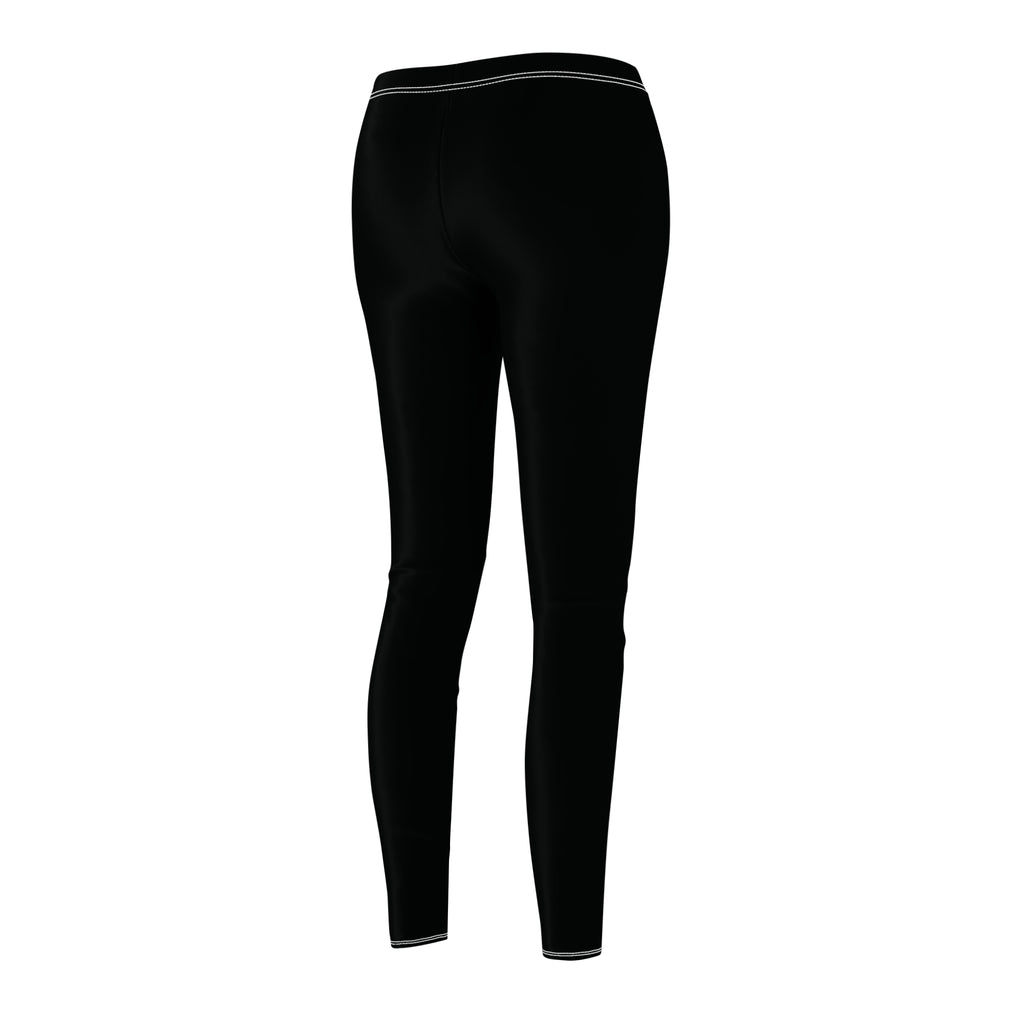 Women’s slim fit leggings — BLK W/BTW