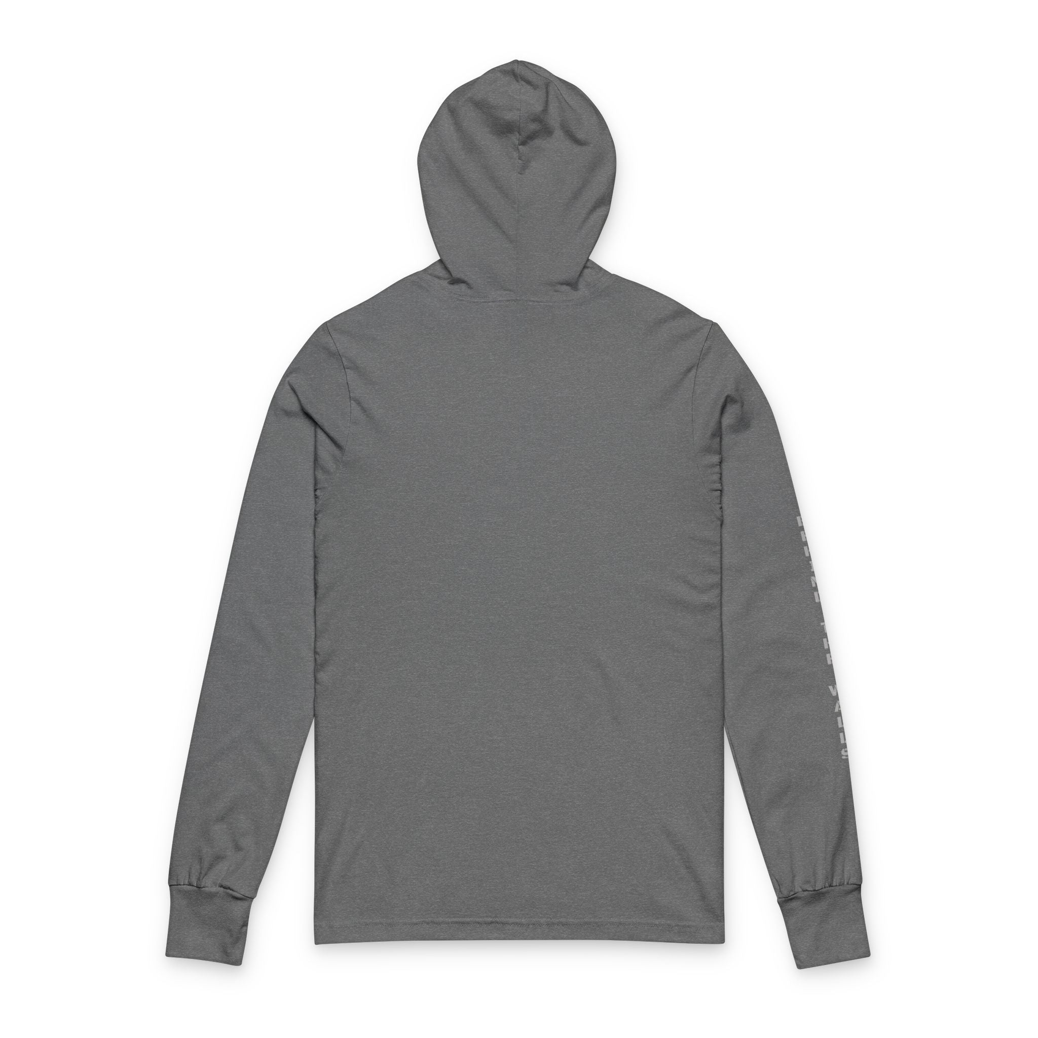 HOODED LONG SLEEVE GYM SHIRT
