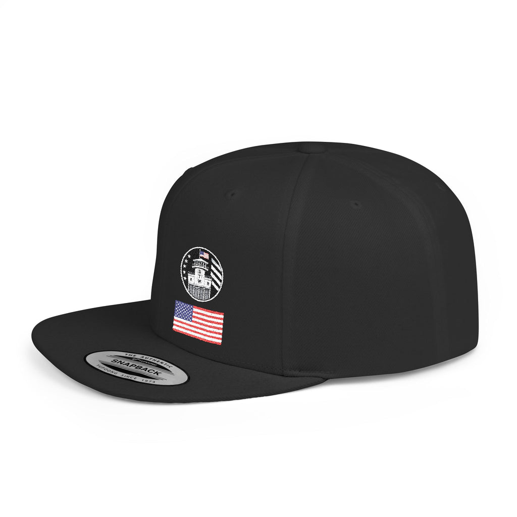 SNAPBACK MINIMAL HAT — BLK