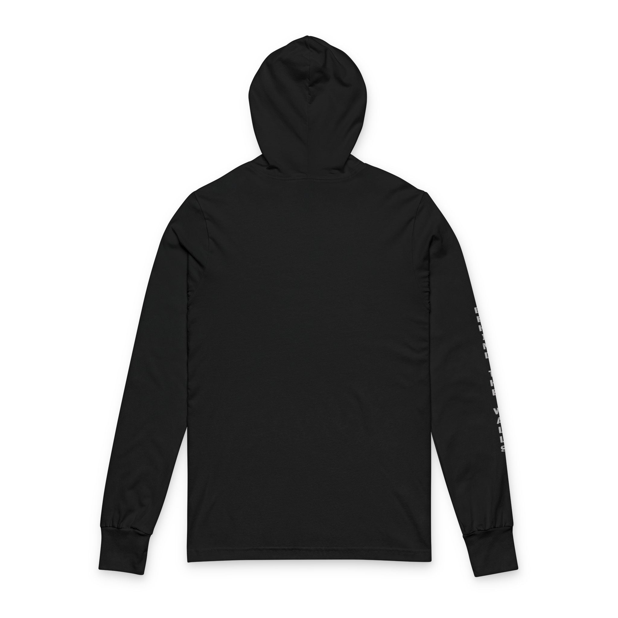 HOODED LONG SLEEVE GYM SHIRT